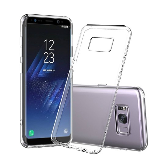 Silicone Hard Corners Case For Samsung Galaxy S8 Plus Transparent Silicone Hard Corners Case For Samsung Galaxy S8 Plus Transparent